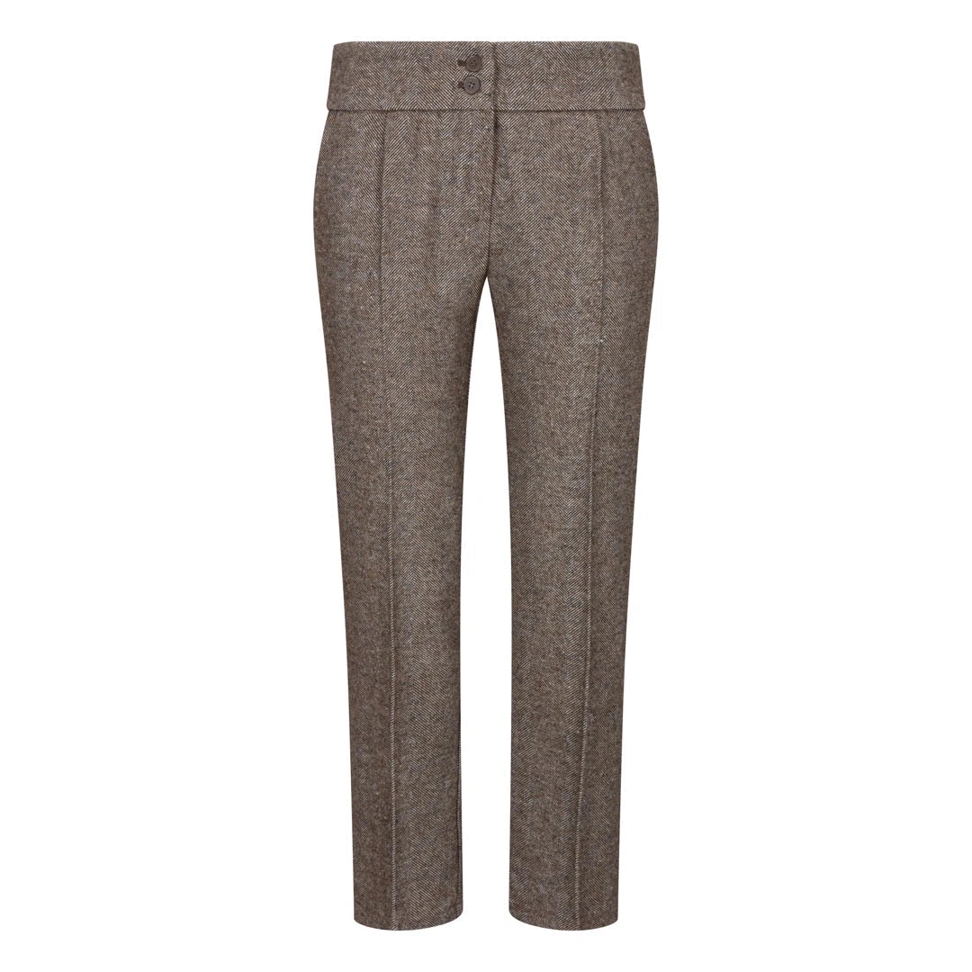 Kadın 1920'ler Takım Elbisesi: Şık Tweed Blazer, Yelek ve Pantolon! Unutulmaz Tarz, Hemen Sahip Ol!